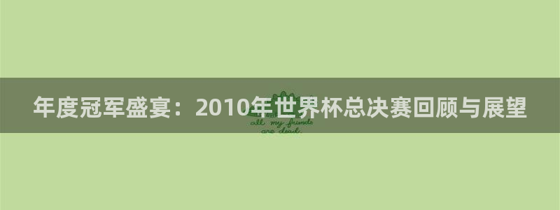 世界杯欧洲区世预赛赛程:年度冠军盛宴:2010年世界杯总决赛回顾与展望